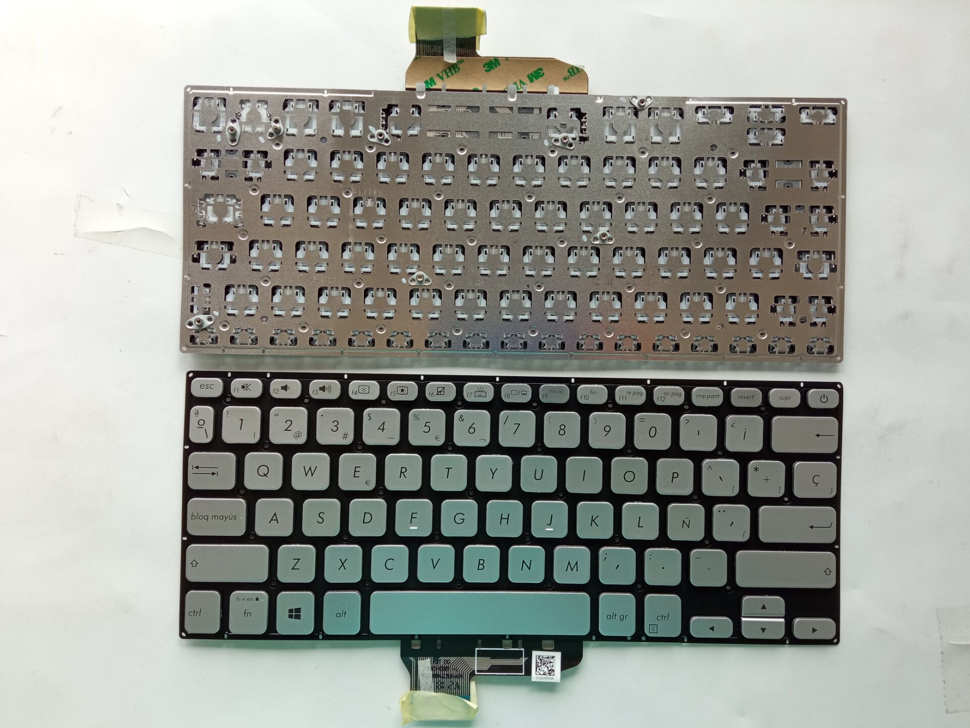 Picture of New Replacement Laptop Keyboard For ASUS X430/Small Enter/S4300U/S4300F/A403F/S430F/X430U SILVER (OEM) SP Layout